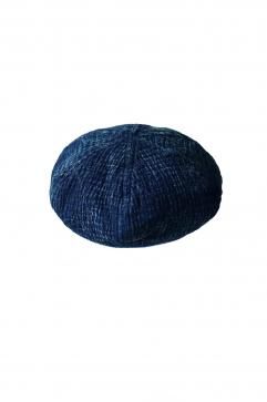 ファッションSASHIKO LIGHT CASQUETTE  NEW BLUE