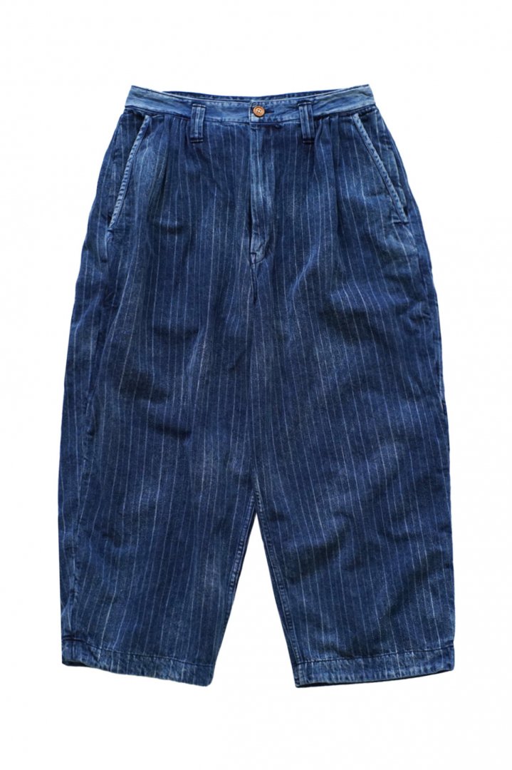 色は濃いブルーインディゴですPorter Classic　HAWAIIAN DENIM PANTS XL