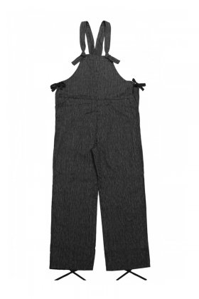 PANTS - OLD JOE - EXCLUSIVE ADJUSTABLE KNOT OVER ALL - BLACK STRIPE - Price 41,040 tax-in 