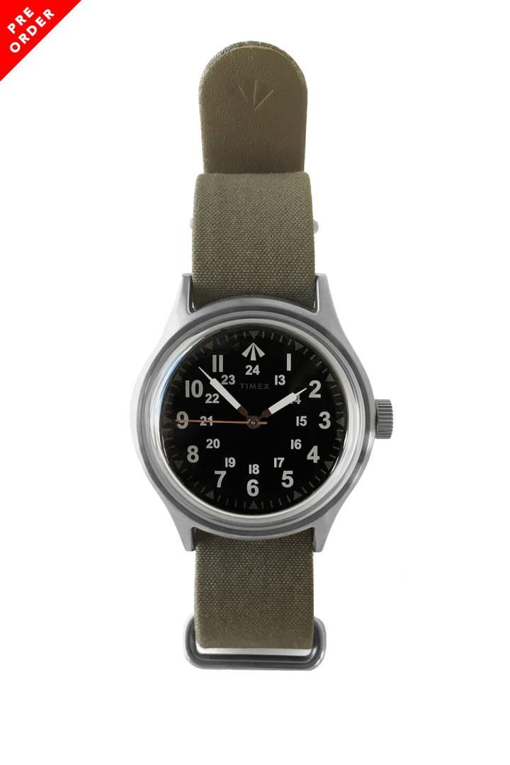 ムーブメント電池式Nigel Cabourn × Timex