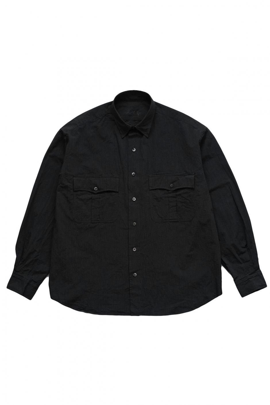 <新品・未使用> Porter Classic ロールアップシャツ Black