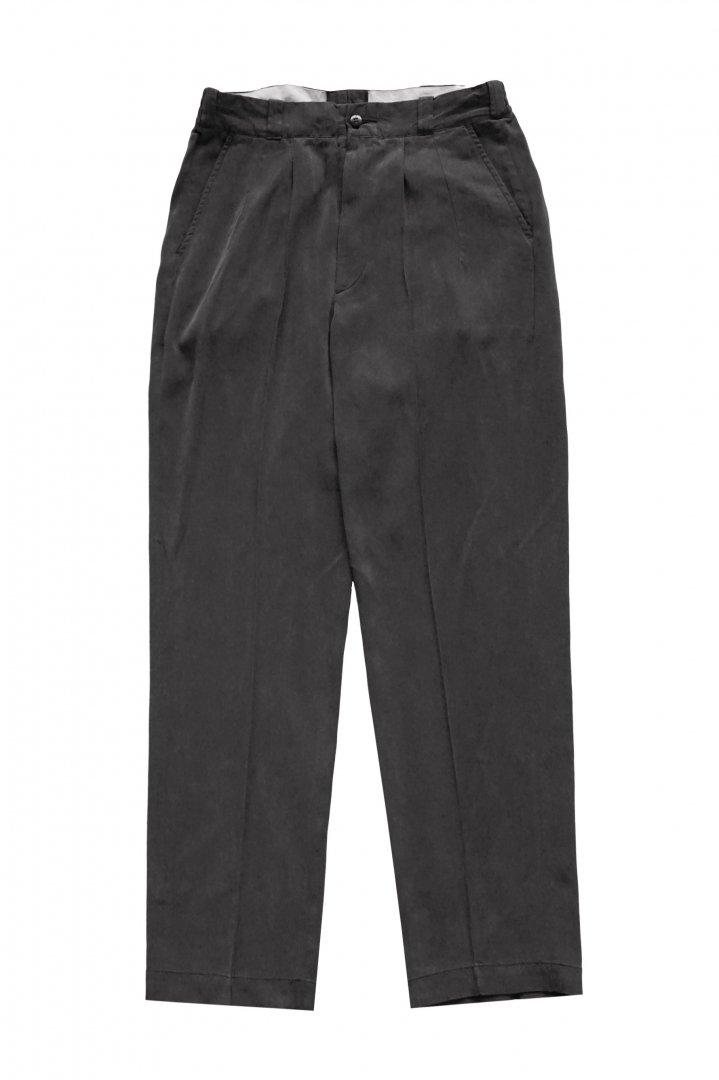OLD JOE - FRONT TUCK ARMY TROUSER - PEWTER