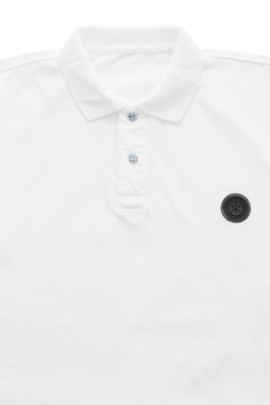 Porter Classic - POLO SHIRT - WHITE - KANAZAWA EXCLUSIVE ポーター