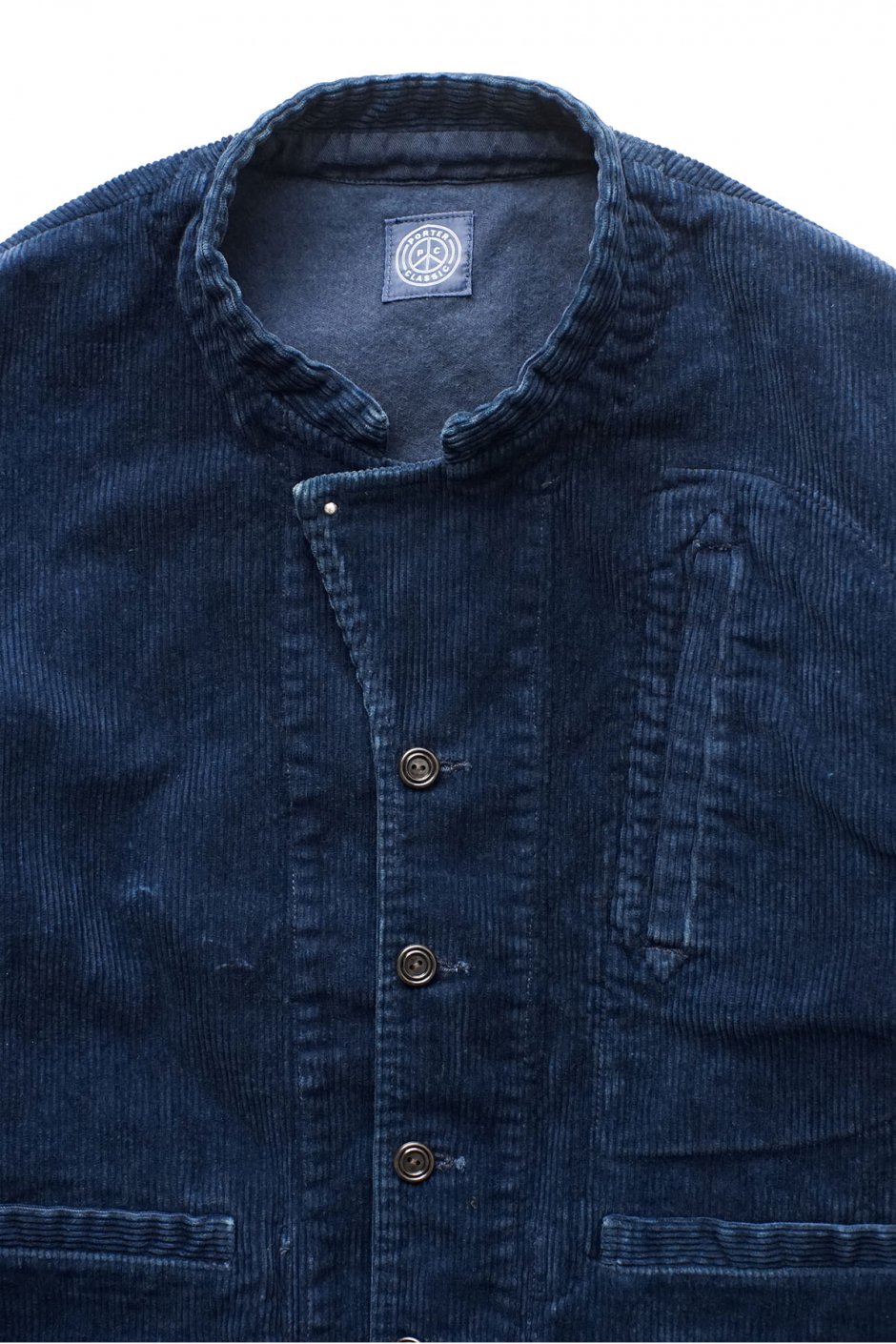 Porter Classic - CORDUROY JACKET 2018 - BLUE ポータークラシック