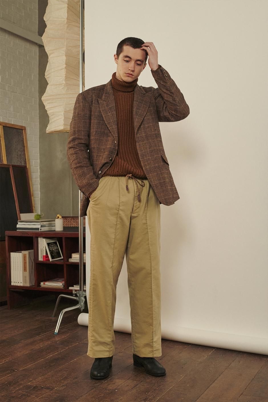 オールドジョー FRONT TUCK ARMY TROUSER - スラックス