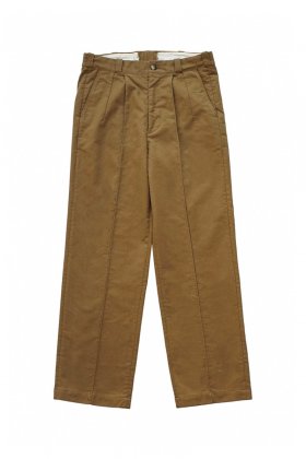 OLD JOE - FRONT TUCK ARMY TROUSER - OLIVE