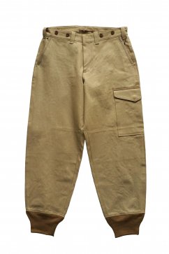 Nigel Cabourn - TOMMY'S PANT VINTAGE TWILL - KHAKI