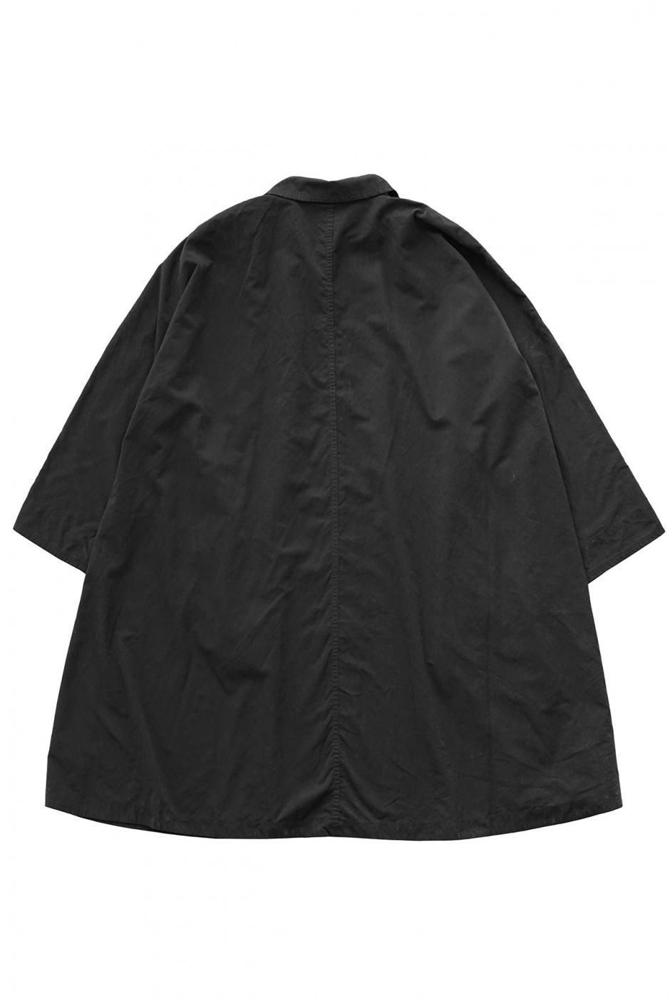 Porter Classic - WEATHER SWING COAT - BLACK