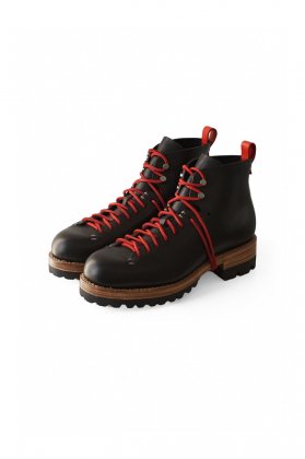 BOOTS - FEIT - BAMBOO HIKER - BLACK/RED - Price 113,400 tax-in