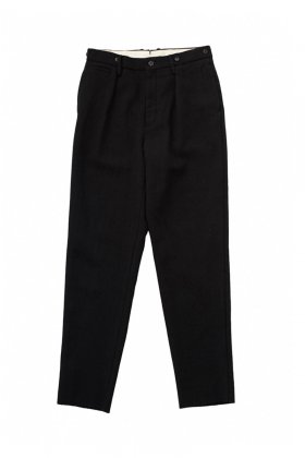 PANTS - Nigel Cabourn - MEDICAL PANT WASHABLE WOOL - BLACK - Price 45,360 tax-in 