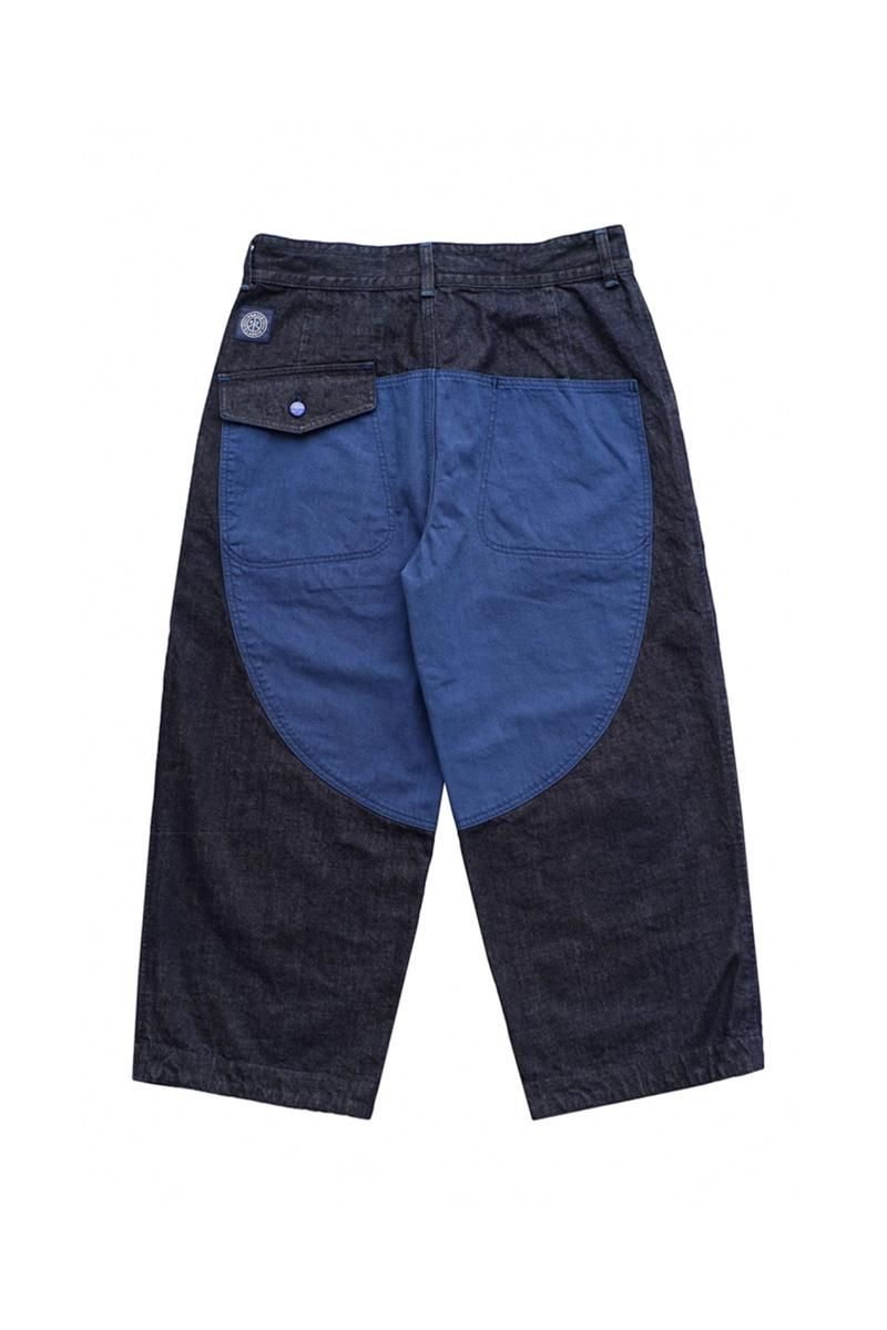 定価ポータークラシック PC KENDO PANTS - INDIGO BLUE