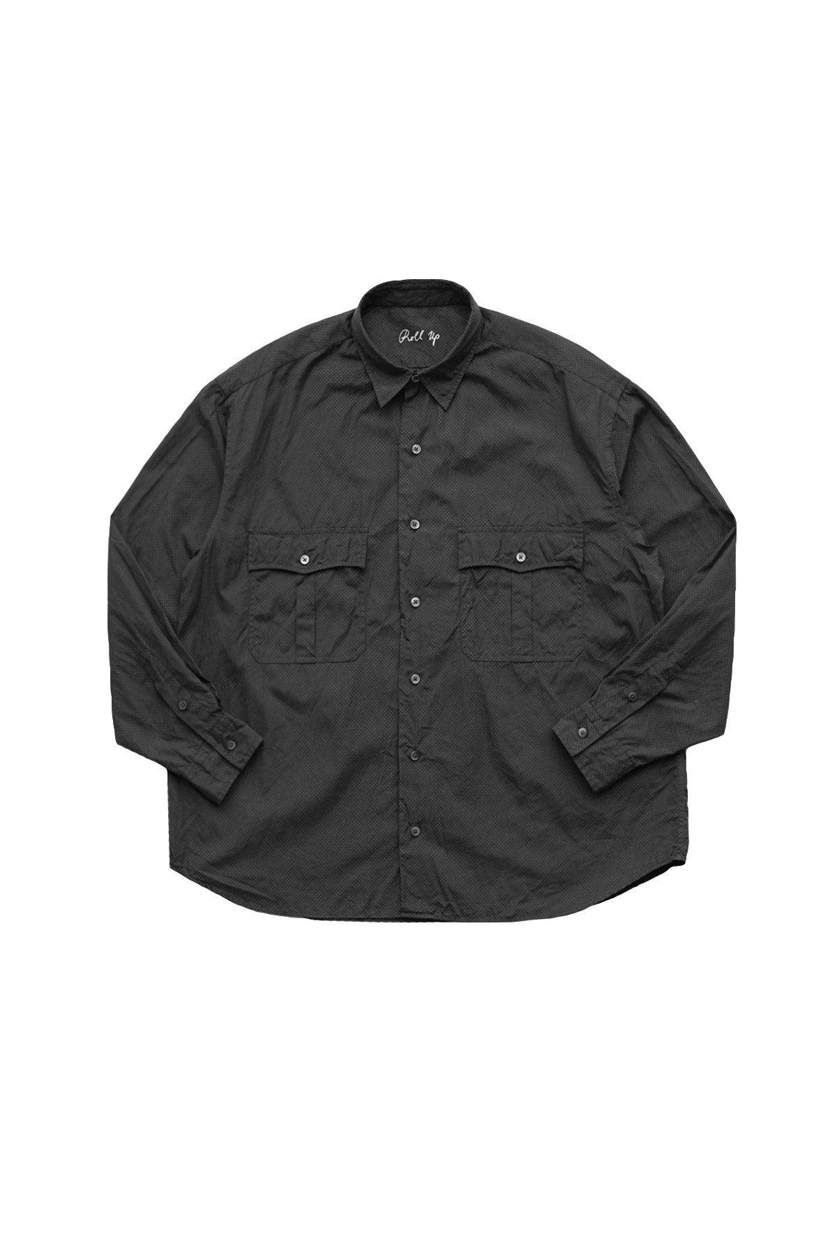 <新品・未使用> Porter Classic ロールアップシャツ Black