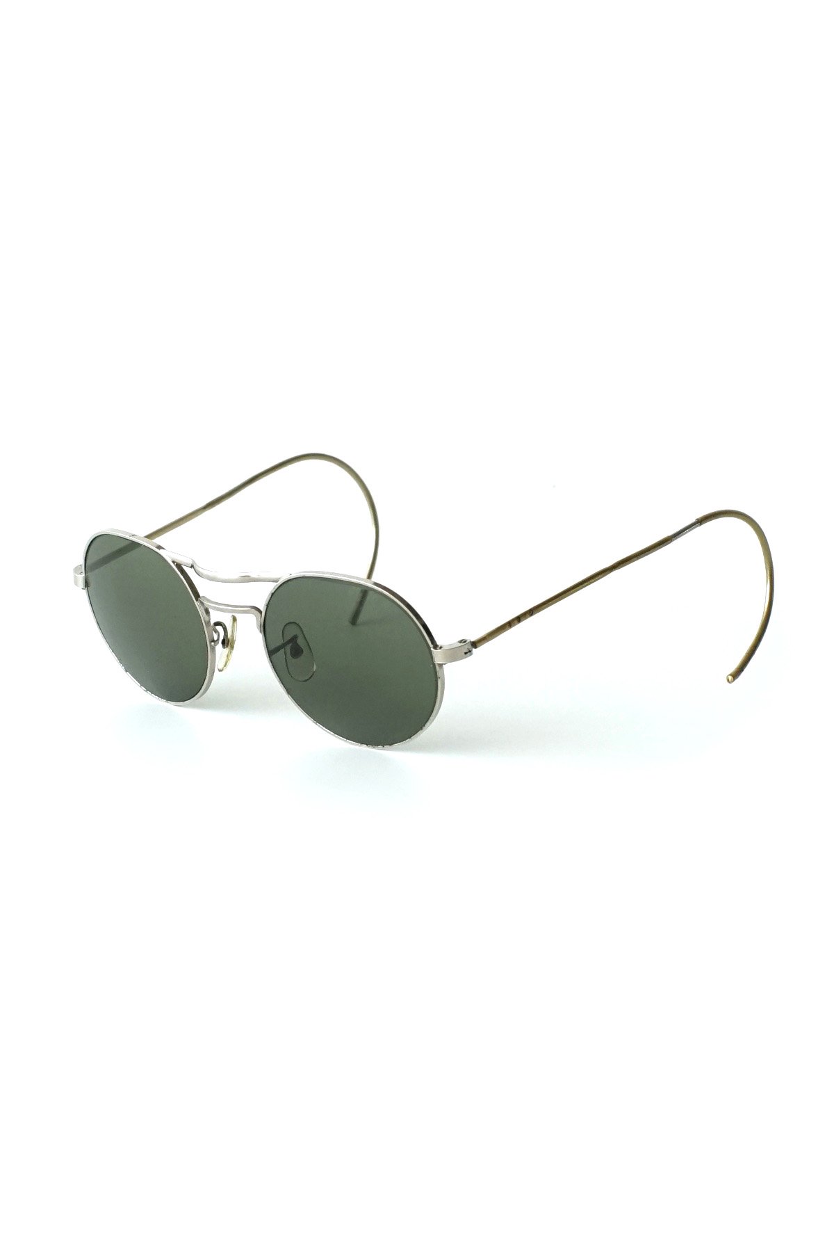 Aviator on sale round sunglasses