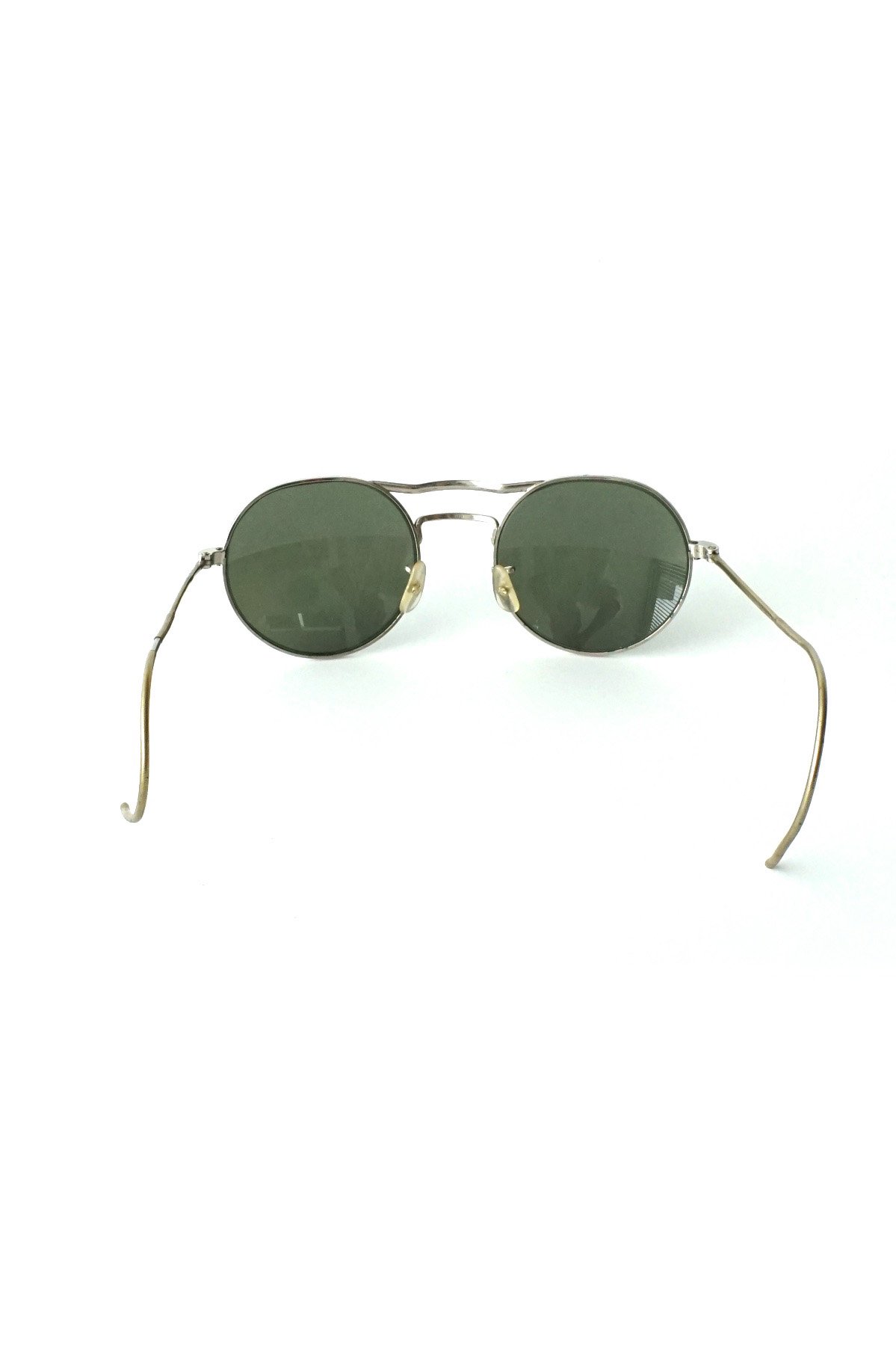 1940s BRITISH AMERICAN OPTICAL WW2 ROYAL AIR FORCE ROUND AVIATOR