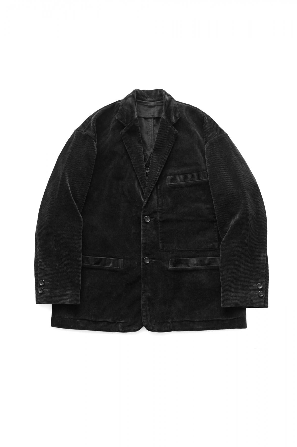 コーデュロイダブルジャケットporter classic corduroy コーデュロイ　黒