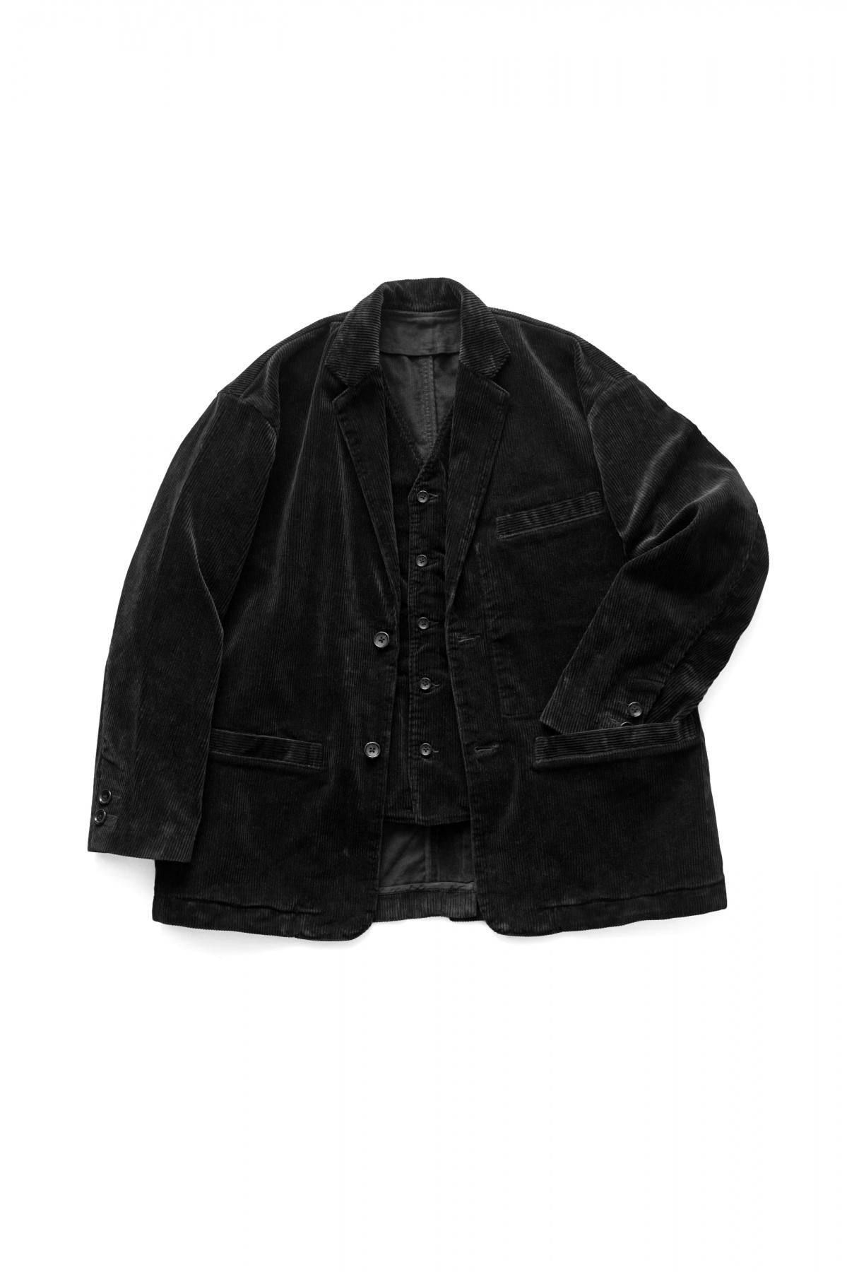 Porter Classic - CORDUROY CLASSIC JACKET 2019 - BLACK