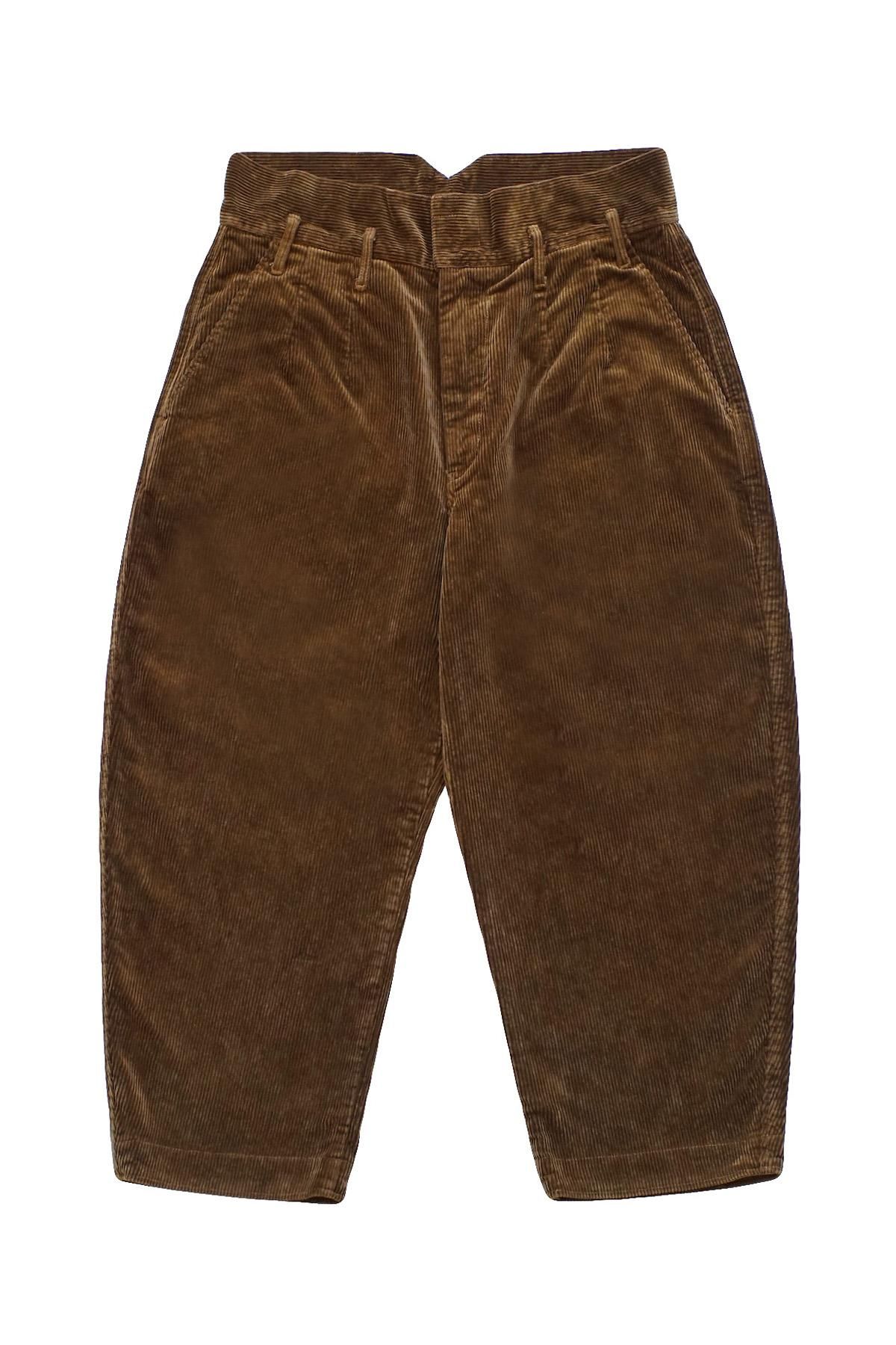 Porter Classic - CORDUROY CLASSIC PANTS 2019 - GOLDEN BROWN 