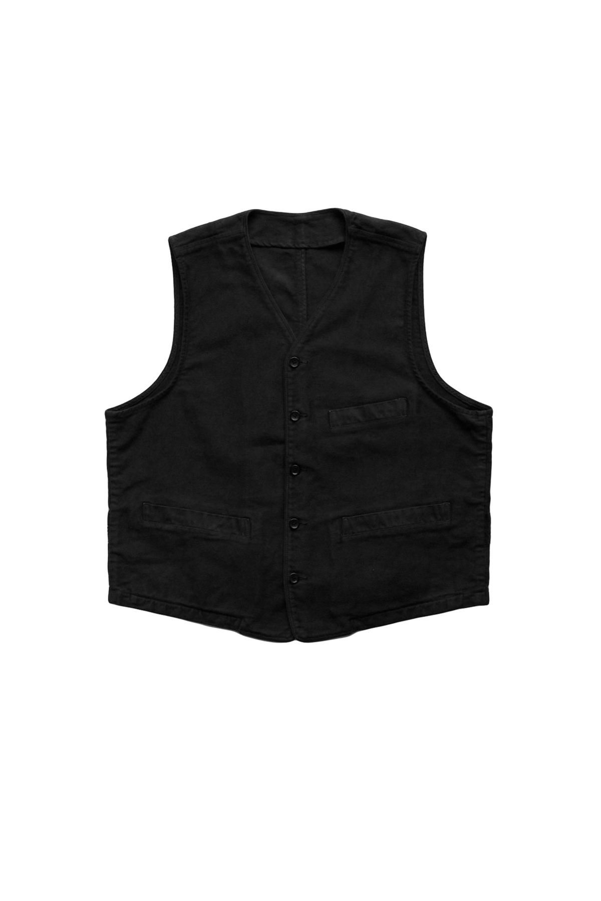 ご注意くださいPorter Classic - MOLESKIN CLASSIC VEST 2019 - BLACK ポーター ... ベスト