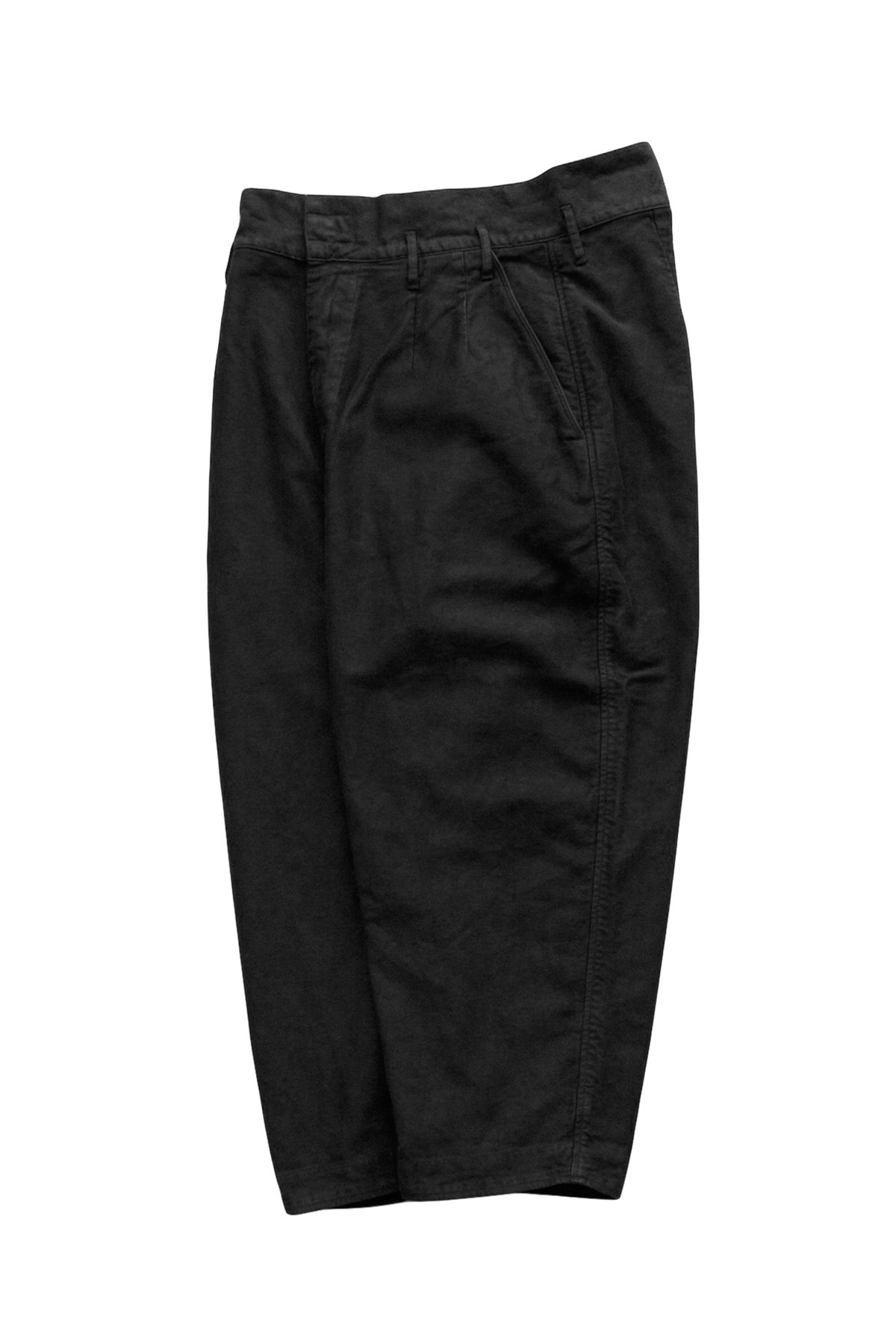 Porter Classic - MOLESKIN CLASSIC PANTS 2019 - BLACK ポーター