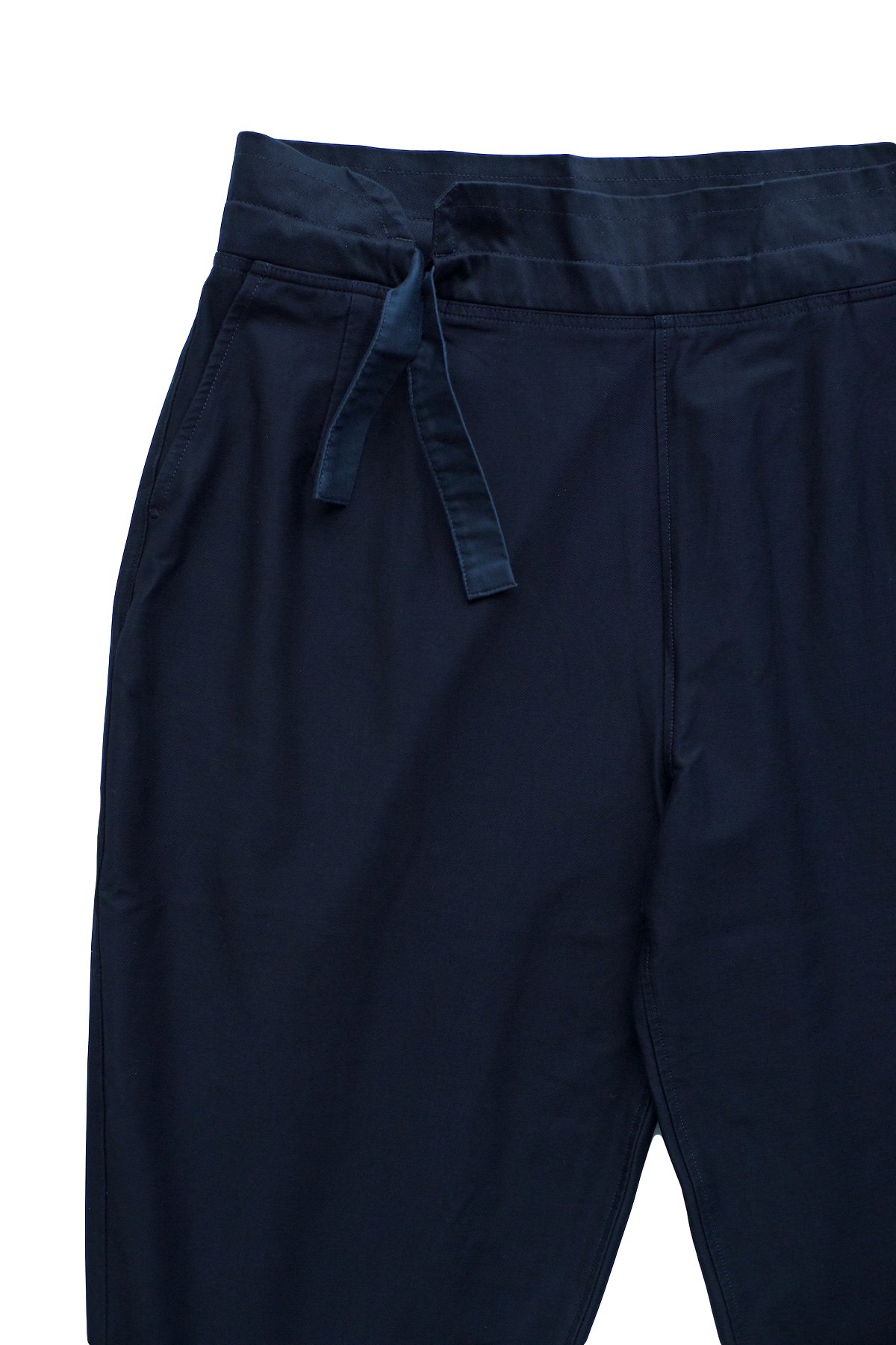 Porter Classic - STRETCH CHINESE PANTS - NAVY ポータークラシック 
