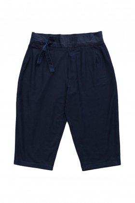Porter Classic - STRETCH CHINESE PANTS - NAVY ポータークラシック