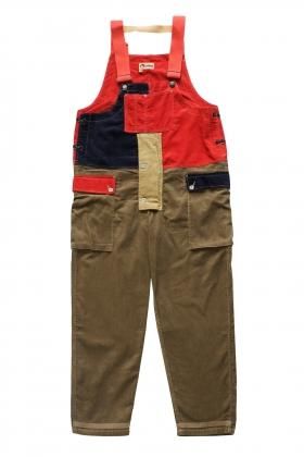 Nigel Cabourn LYBRO NAVAL DUNGAREESPLITオーバーオール