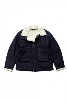 オールドジョー ALPACA SHEARING AVIATOR JACKET