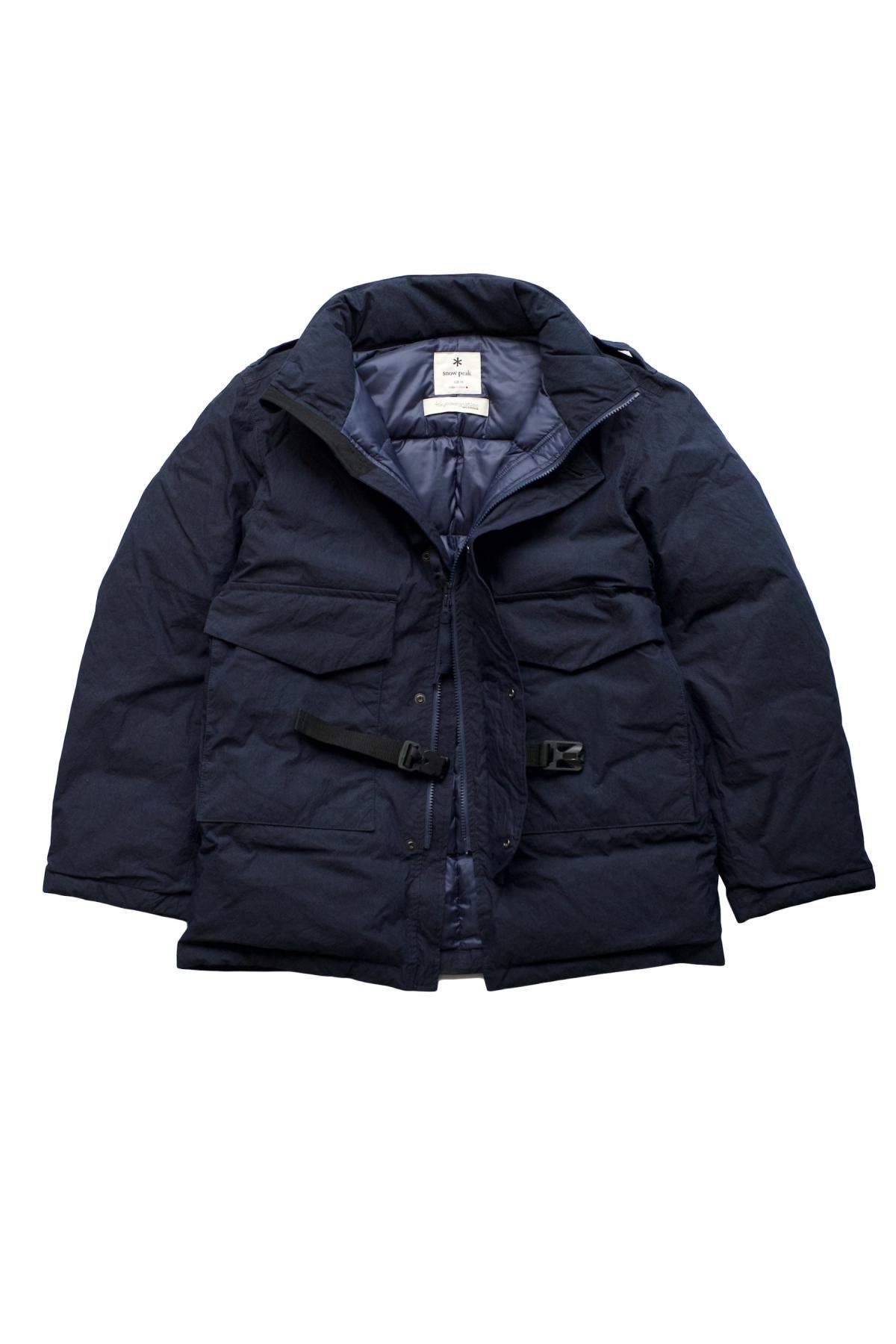 TDS×snowpeak インディゴDownJacket-