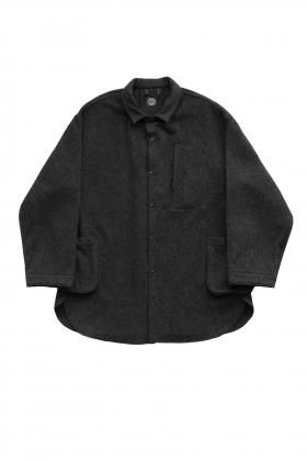 Porter Classic WOOL & GAUZE SWING COAT