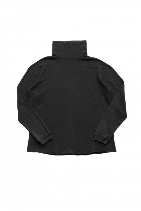 Porter Classic - FRENCH THERMAL TURTLENECK - BLACK
