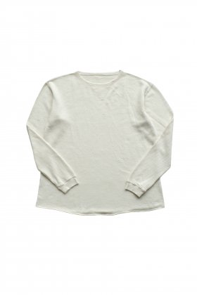 Porter Classic - FRENCH THERMAL CREWNECK - WHITE ポーター ...