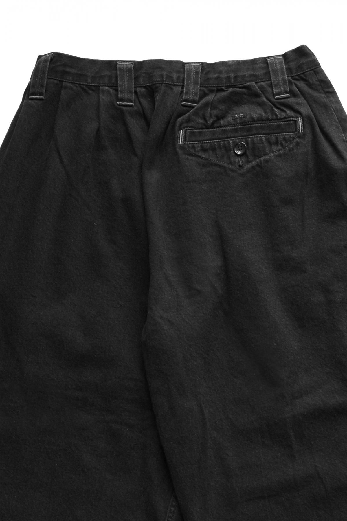 Porter Classic - JAZZ DENIM PANTS 2020 - BLACK ポータークラシック ...