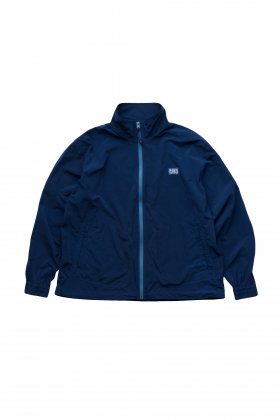 Porter Classic - SUPER NYLON STRETCH ZIP UP JACKET - BLUE