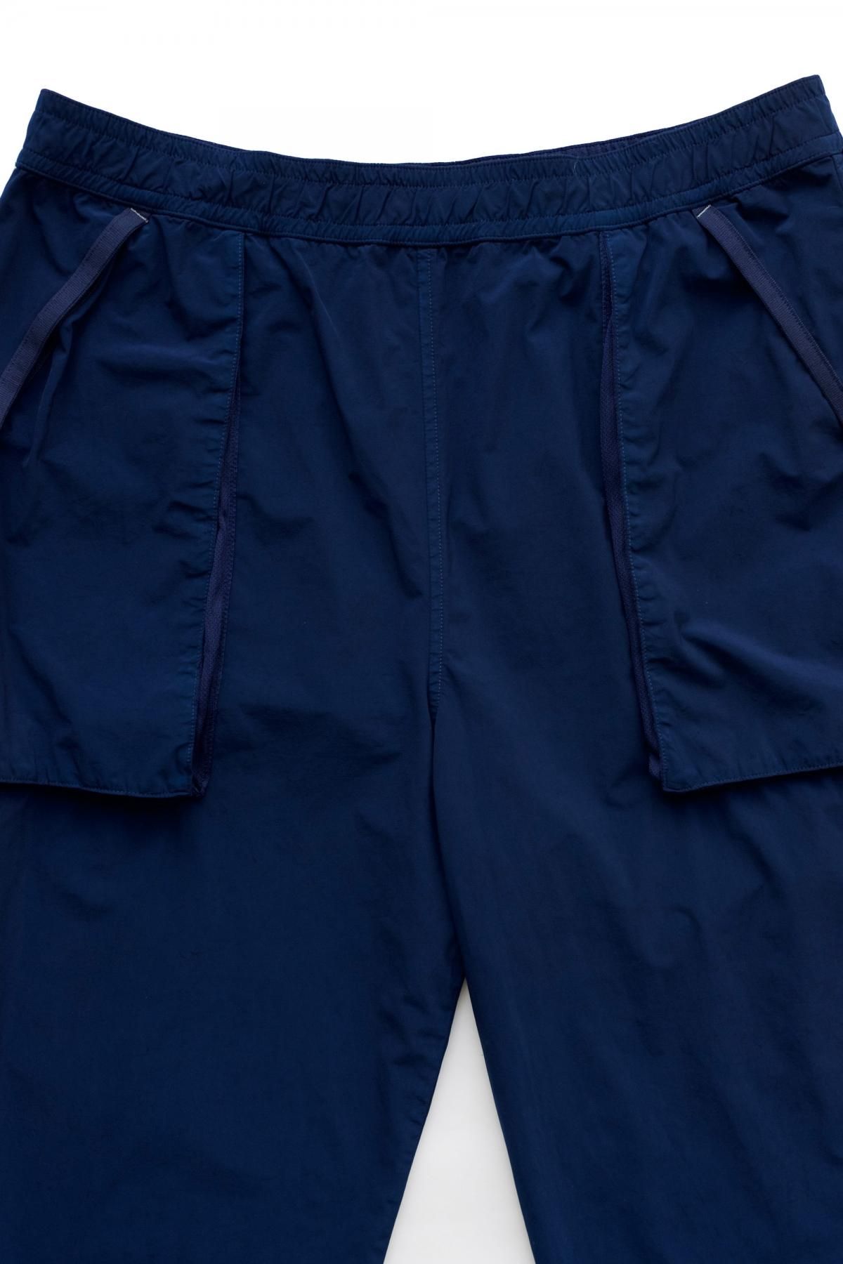 Porter Classic - SUPER NYLON STRETCH PANTS - BLUE｜ポーター