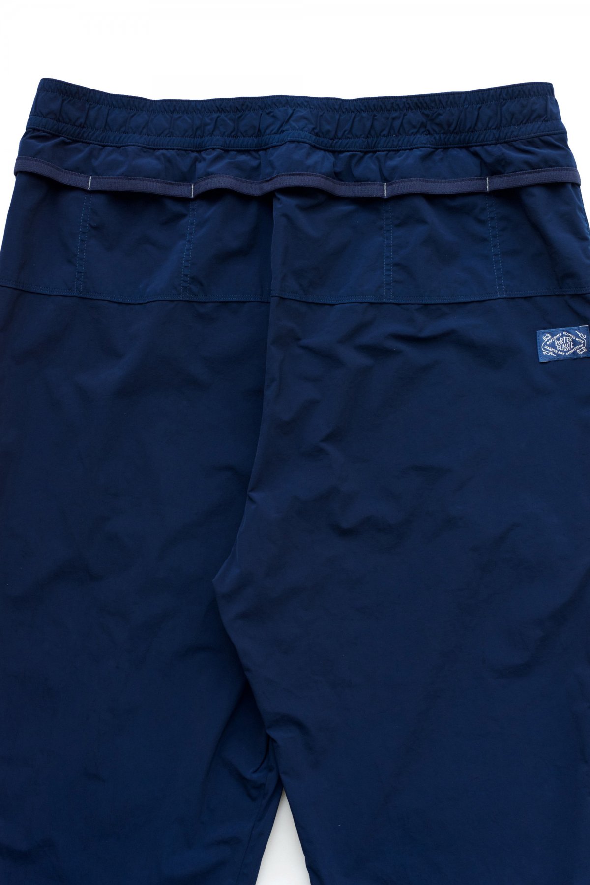 Porter Classic - SUPER NYLON STRETCH PANTS - BLUE｜ポーター