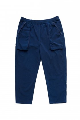 Porter Classic - SUPER NYLON STRETCH PANTS - BLUE｜ポーター