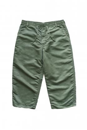 Porter Classic - SUPER NYLON MASH WIDE PANTS - OLIVE｜ポーター