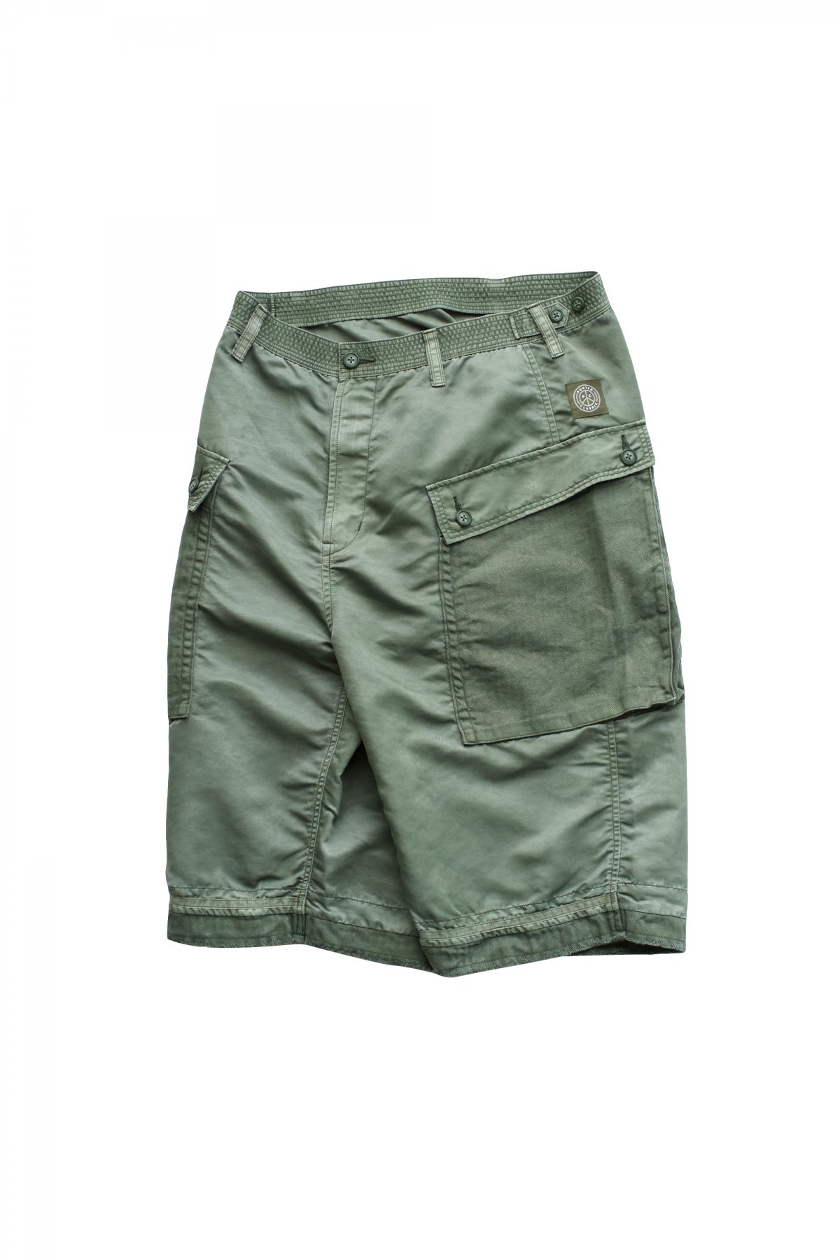 Porter Classic - SUPER NYLON MASH SHORTS - OLIVE｜ポーター