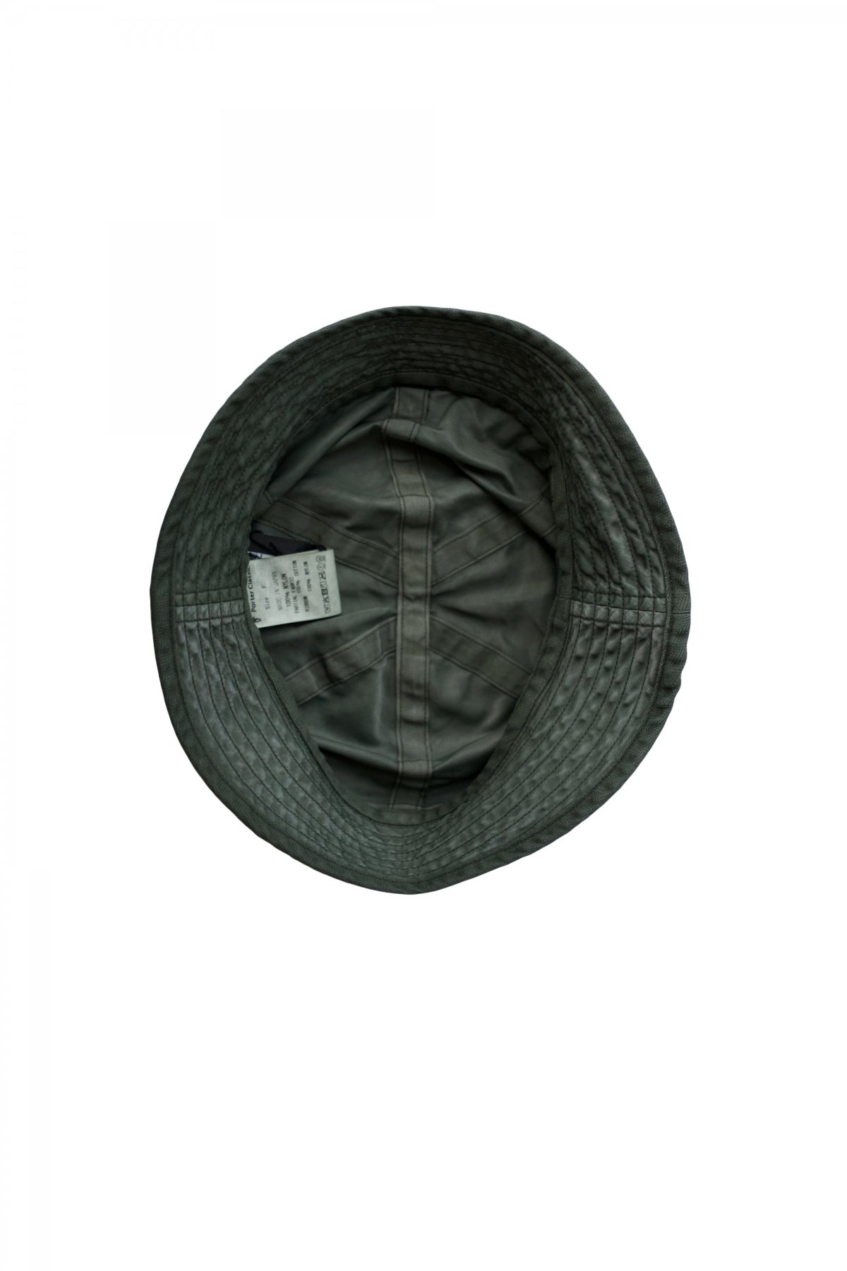 Porter Classic - SUPER NYLON MASH HAT - OLIVE｜ポータークラシック