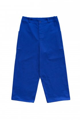 toogood - THE CONDUCTOR TROUSER - WORK DRILL - COBALT