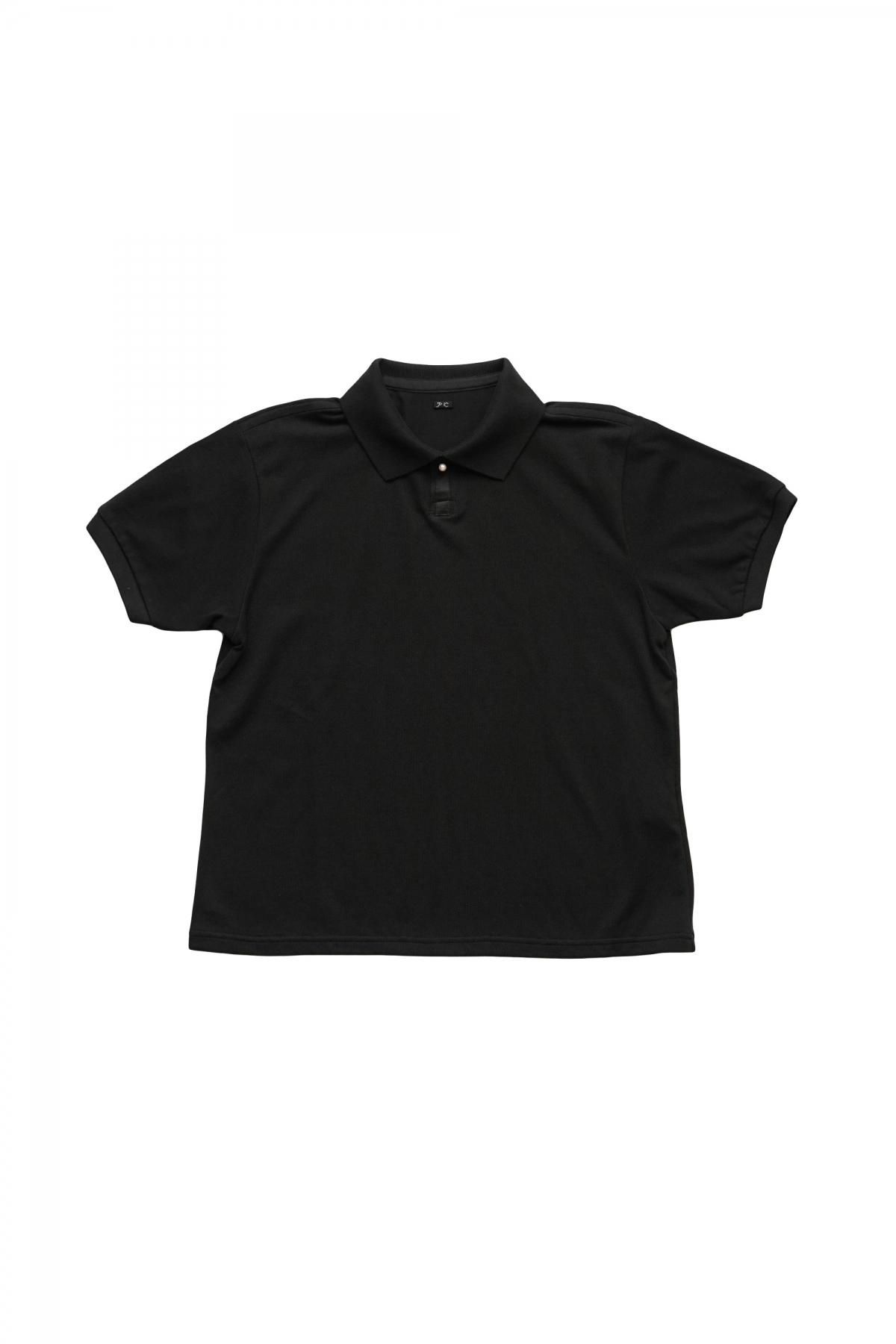 ladies black polo