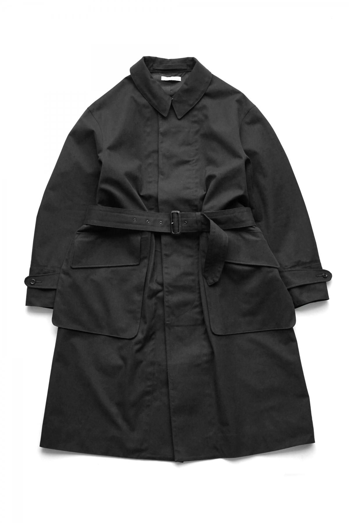 OLD JOE BRAND BELTED RIDING COAT色はタバコ