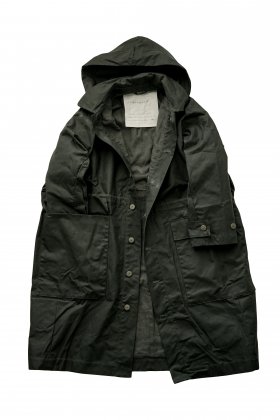 toogood - PLOUGHMAN COAT - WAXED COTTON - FOREST