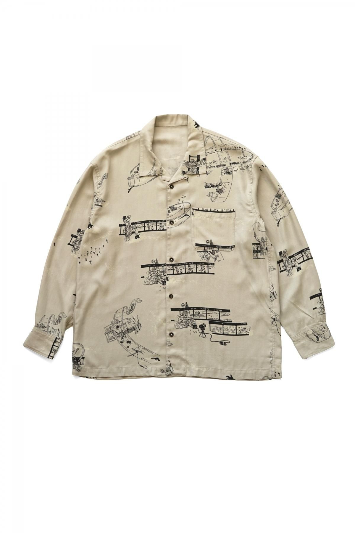 新品 PORTER CLASSIC ALOHA LONG SHIRT サイズL-