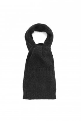 OLD JOE - RACOON GUERNSEY SCARF - GRAPHITE