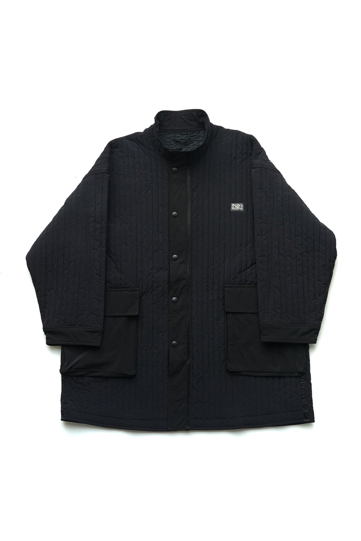 Porter Classic - SUPER NYLON STRETCH COAT - BLACK｜ポータークラシック スーパーナイロン バッグ  カバン 通販 正規店 フェートン Phaeton