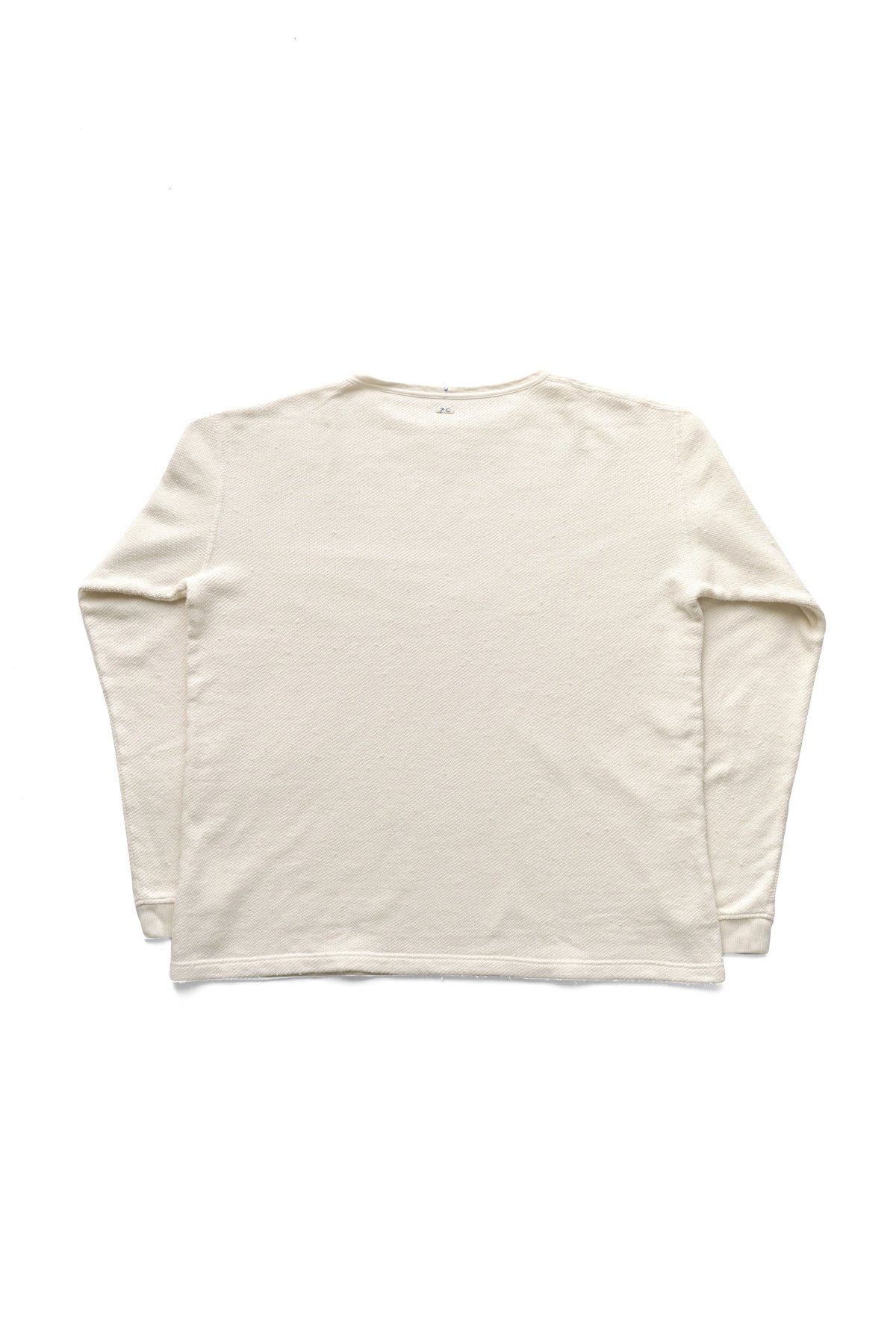 Porter Classic - FRENCH THERMAL CREWNECK - WHITE ポーター