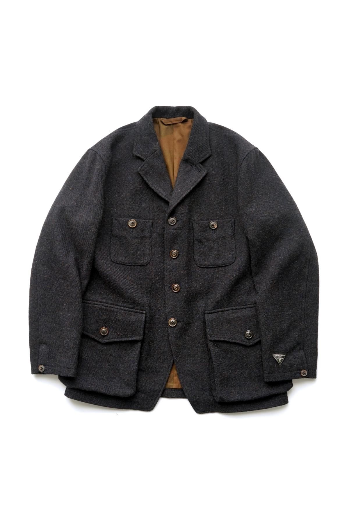 ナイジェルケーボンNigel Cabournテーラード大柄カモフラジャケット