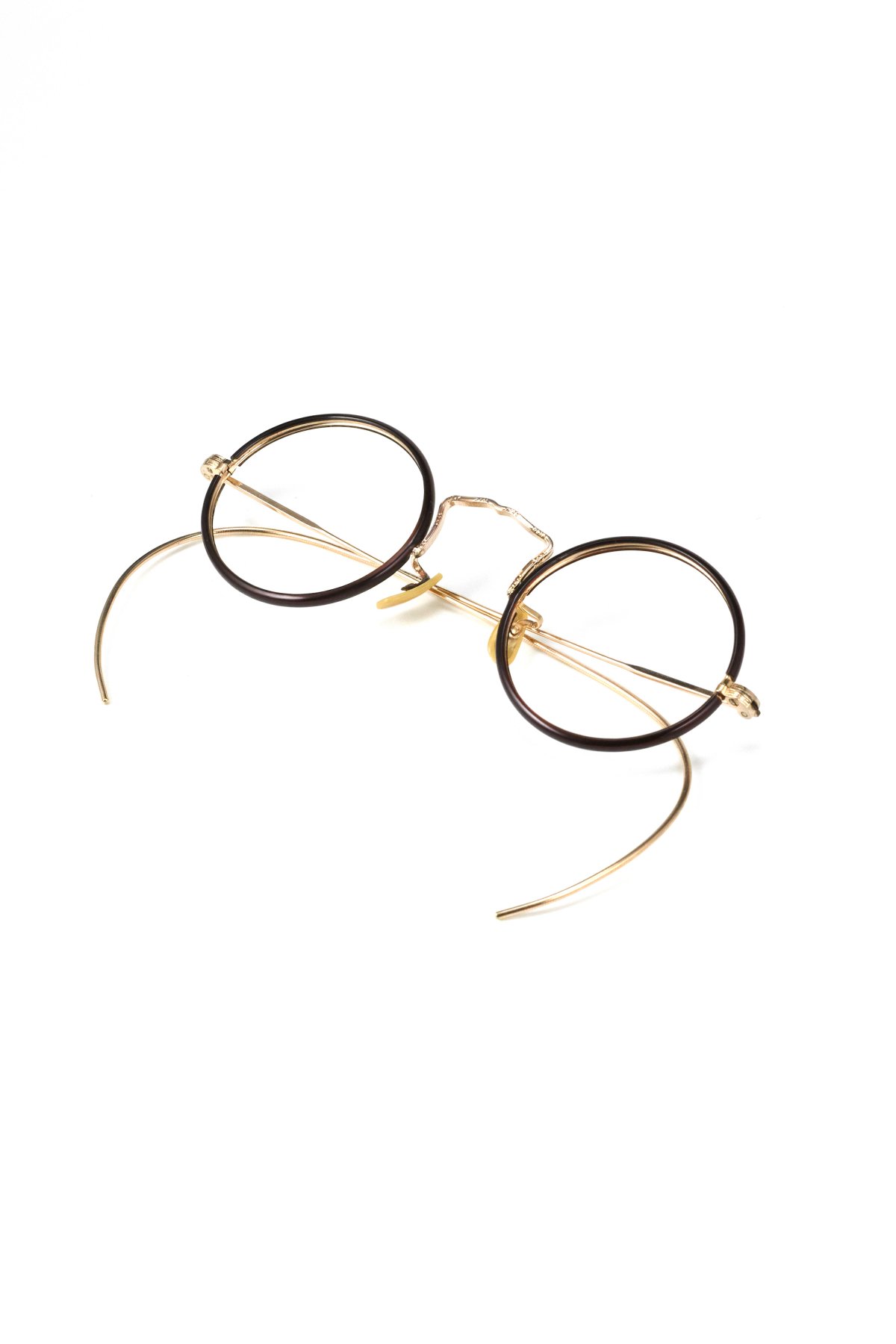 1930s THE HADLEY COMPANY vintage セル巻き眼鏡 - サングラス/メガネ