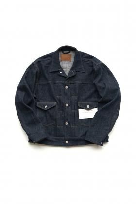 OLD JOE OPEN COLLAR RANCH JACKET - Gジャン/デニムジャケット